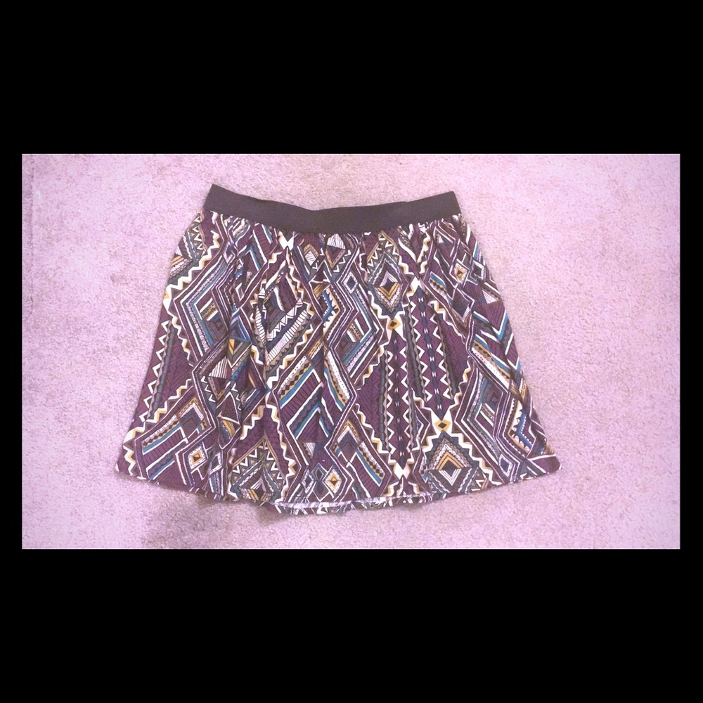 Patterned skirt